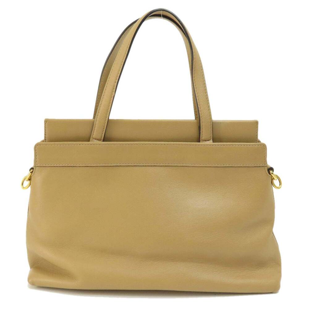 GUCCI Authentic Cream Leather Bag - Picture 2 of 10